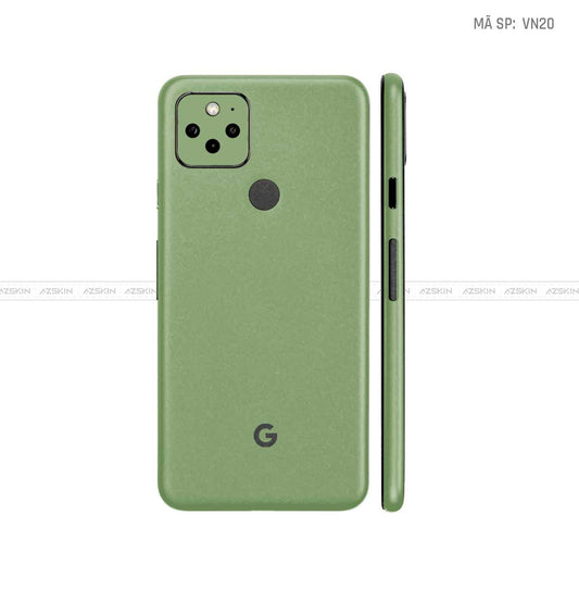 Dán Skin Google Pixel 5 Đổi Màu Xanh Lá Vinyl | VN20