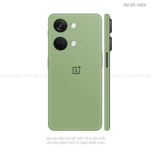 Dán Skin Oneplus Nord Series Màu Xanh Lá Vinyl | VN20