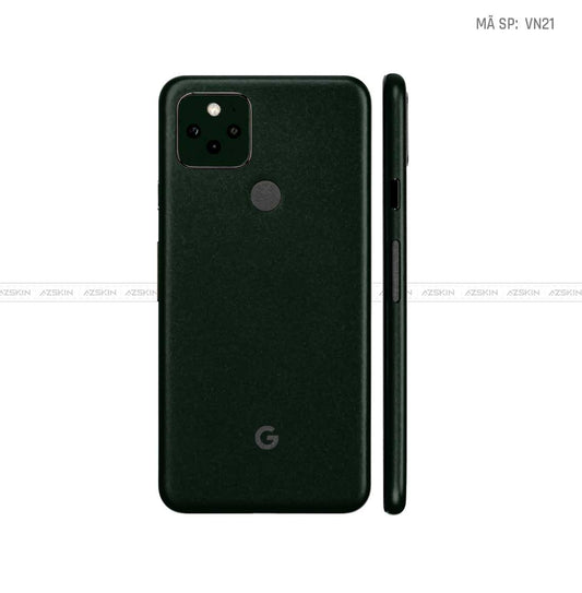 Dán Skin Google Pixel 5 Đổi Màu Xanh Rêu Đậm Vinyl | VN21
