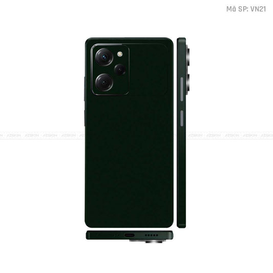 Dán Skin POCO Series Màu Xanh Rêu Đậm Vinyl | VN21