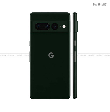 Dán Skin Google Pixel 8 Series Màu Rêu Đậm Vinyl | VN21