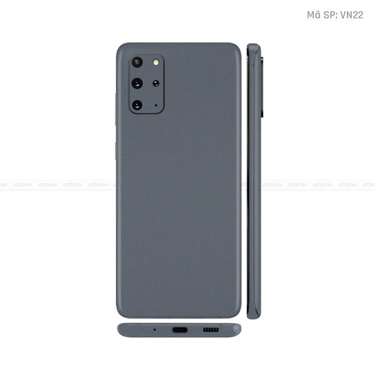Dán Skin Galaxy S20 Series Màu Xám Đậm Vinyl | VN22