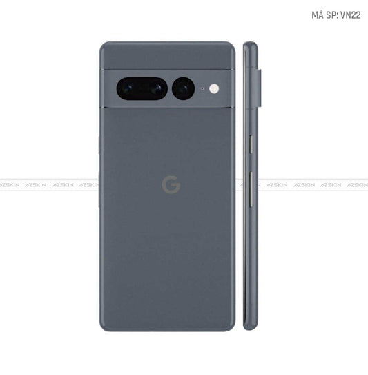 Dán Skin Google Pixel 7 Series Màu Xám Đậm Vinyl | VN22