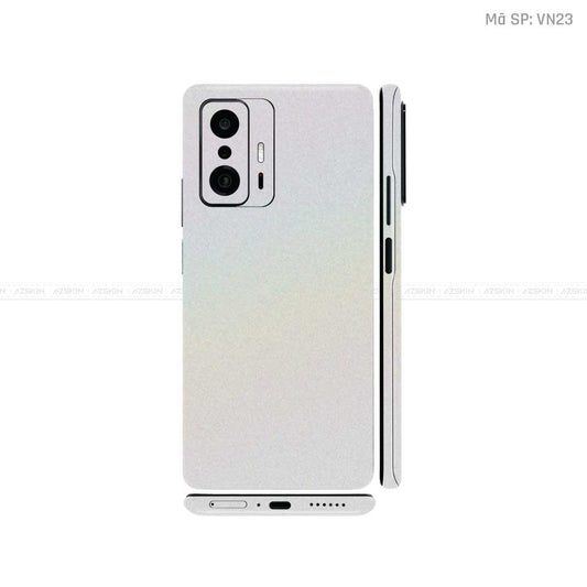 Dán Skin Xiaomi 11 Series Màu Trắng Chuyển Sắc Vinyl  | VN23