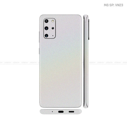 Dán Skin Galaxy S20 Series Màu Trắng Chuyển Sắc Vinyl | VN23