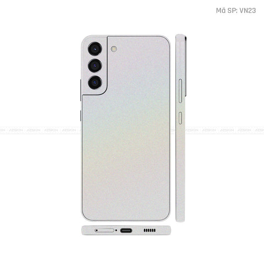 Dán Skin Galaxy S22 Series Màu Trắng Chuyển Sắc Vinyl | VN23