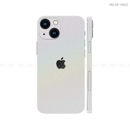 Dán Skin IPhone 14 Series Màu Trắng Chuyển Sắc Vinyl | VN23