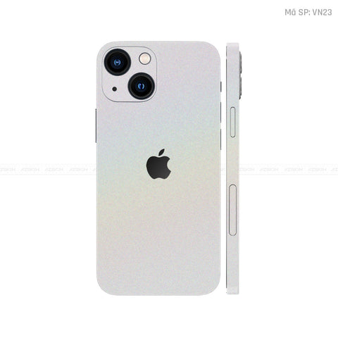 Dán Skin IPhone 14 Series Màu Trắng Chuyển Sắc Vinyl | VN23