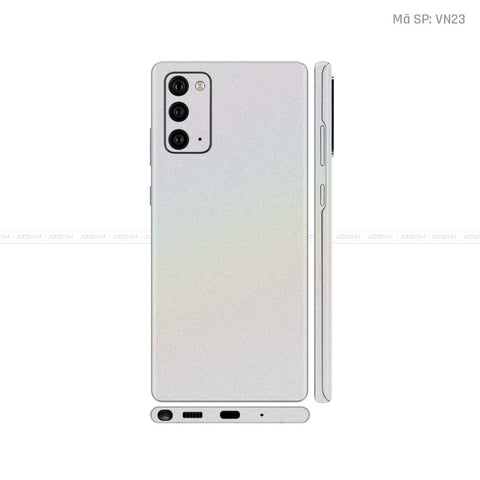 Dán Skin Galaxy Note 20 Series Màu Trắng Chuyển Sắc Vinyl | VN23