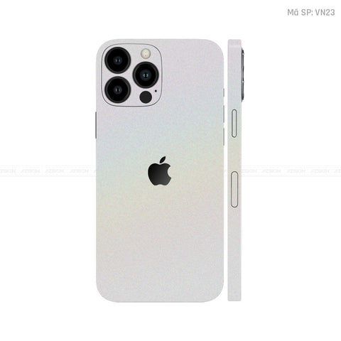 Dán Skin IPhone 16 Series Màu Trắng Chuyển Sắc Vinyl | VN23