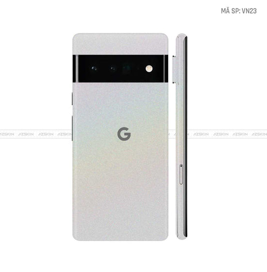 Dán Skin Google Pixel 6 Series Màu Trắng Chuyển Sắc Vinyl | VN23