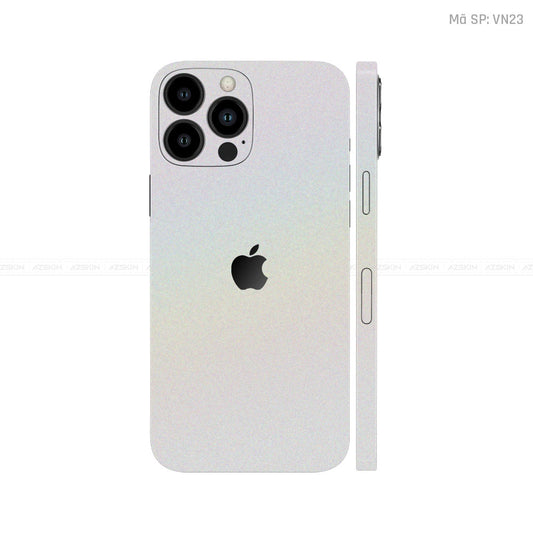 Dán Skin IPhone 12 Series Màu Trắng Chuyển Sắc Vinyl | VN23