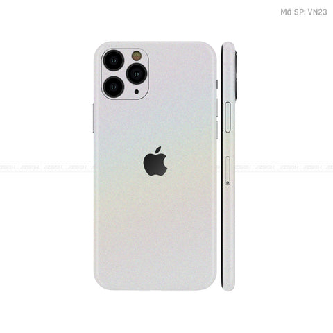 Dán Skin IPhone 11 Series Màu Trắng Chuyển Sắc Vinyl | VN23