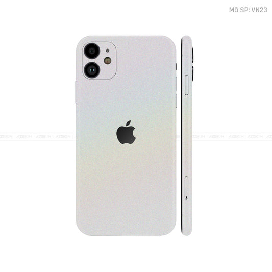 Dán Skin IPhone 11 Series Màu Trắng Chuyển Sắc Vinyl | VN23