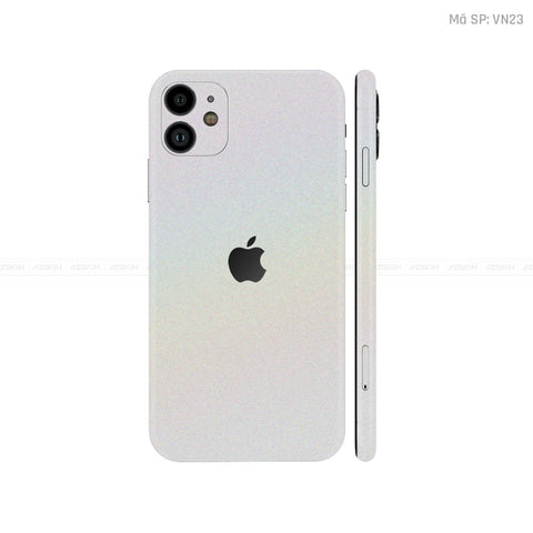 Dán Skin IPhone 11 Series Màu Trắng Chuyển Sắc Vinyl | VN23