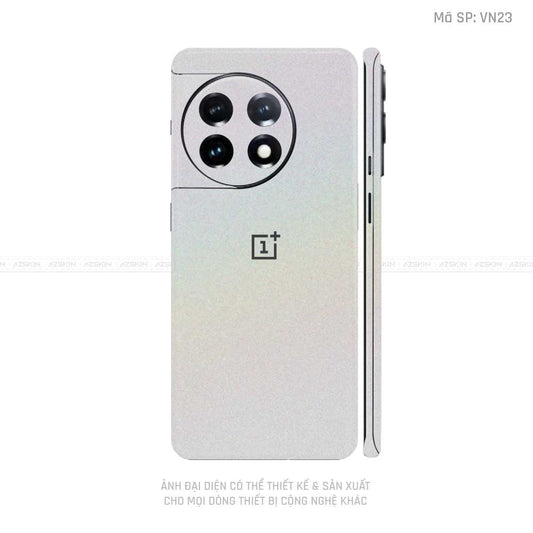 Dán Skin Oneplus 11 Series Màu Trắng Chuyển Sắc Vinyl | VN23