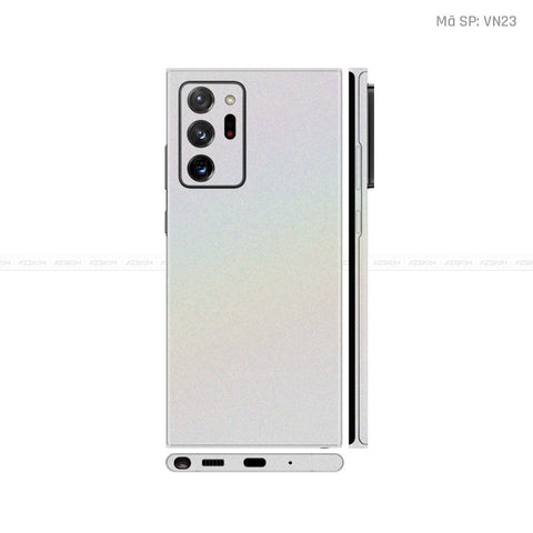 Dán Skin Galaxy Note 20 Series Màu Trắng Chuyển Sắc Vinyl | VN23