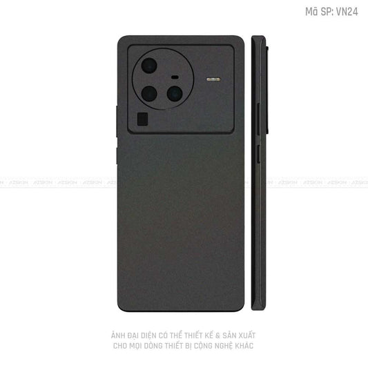 Dán Skin Vivo X Series Màu Xám Chuyển Sắc Vinyl | VN24