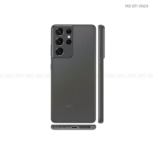 Dán Skin Galaxy S21 Series Màu Xám Chuyển Sắc Vinyl | VN24