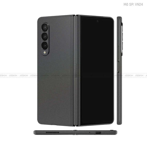 Dán Skin Galaxy Z Fold3 Màu Xám Chuyển Sắc Vinyl | VN24