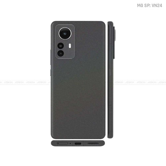 Dán Skin Xiaomi 12 Series Màu Xám Chuyển Sắc Vinyl | VN24