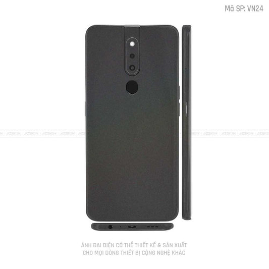 Miếng Dán Skin Điện Thoại OPPO F Series Màu Xám Chuyển Sắc Vinyl | VN24