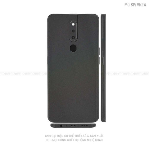 Miếng Dán Skin Điện Thoại OPPO F Series Màu Xám Chuyển Sắc Vinyl | VN24