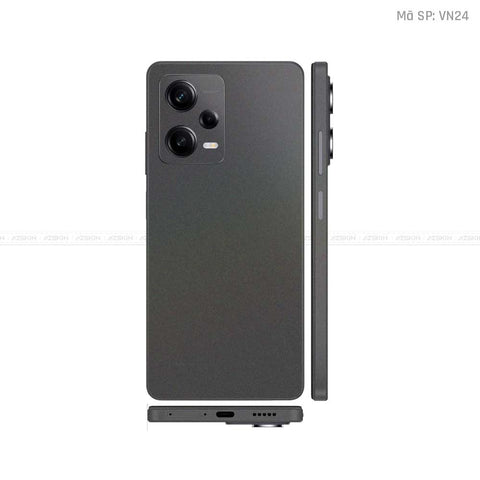 Dán Skin Xiaomi Redmi Note 12 Series Màu Xám Chuyển Sắc Vinyl | VN24