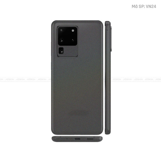 Dán Skin Galaxy S20 Series Màu Xám Chuyển Sắc Vinyl | VN24