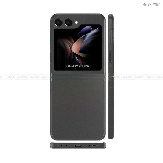 Dán Skin Galaxy Z Flip 7 Màu Xám Chuyển Sắc Vinyl | VN24