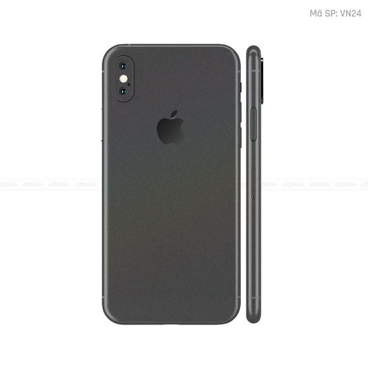Dán Skin IPhone X Series Màu Xám Chuyển Sắc Vinyl | VN24