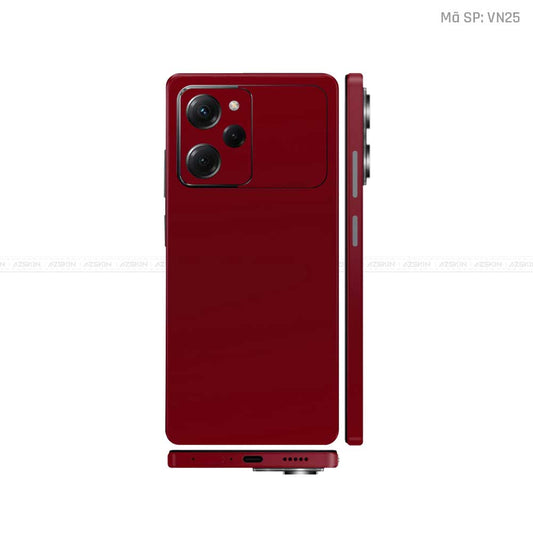 Dán Skin POCO Series Màu Dark Red Vinyl | VN25