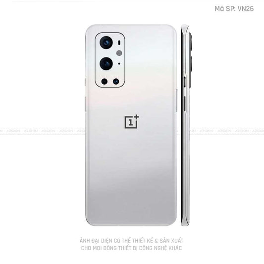 Dán Skin Oneplus 8/9 Series Màu Trắng Ngọc Trai Vinyl | VN26