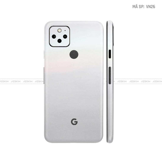 Dán Skin Google Pixel 5 Đổi Màu Trắng Ngọc Trai Vinyl | VN26