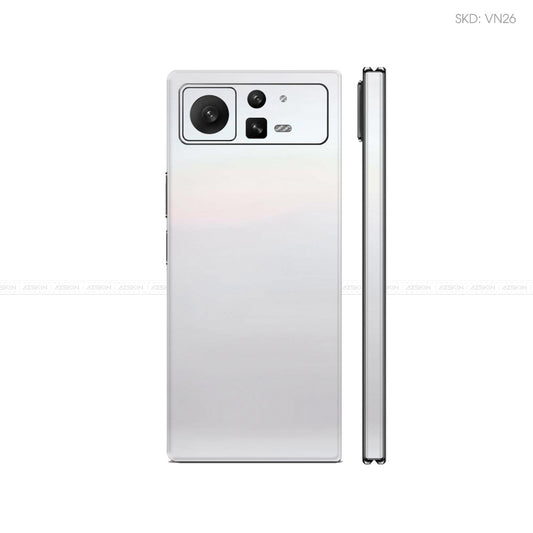 Dán Skin Điện Thoại Xiaomi Mix Fold Series Màu Trắng Ngọc Trai Vinyl | VN26