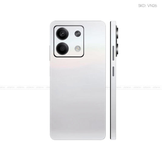 Dán Skin Điện Thoại Xiaomi Redmi 13 Series Màu Trắng Ngọc Trai Vinyl | VN26