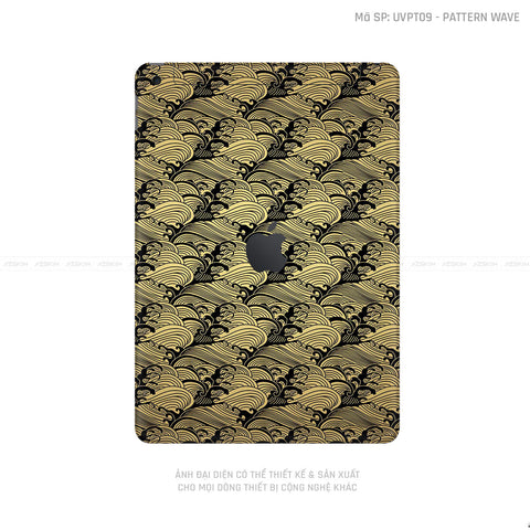 Dán Skin IPad Gen Series Vân Pattern AZ Gold | UVPT09