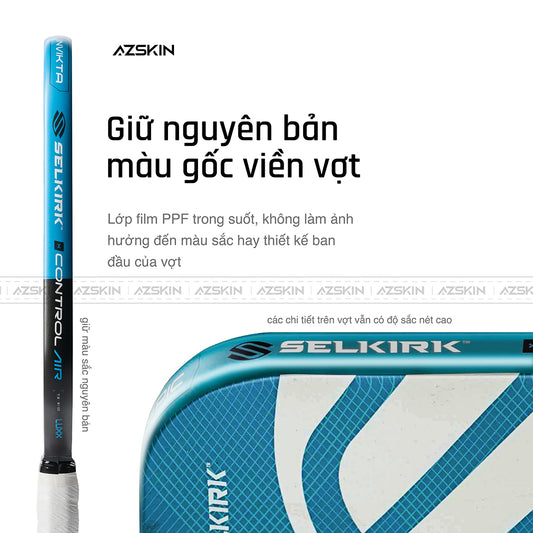 Dán PPF Viền Vợt Pickleball Chống Xước