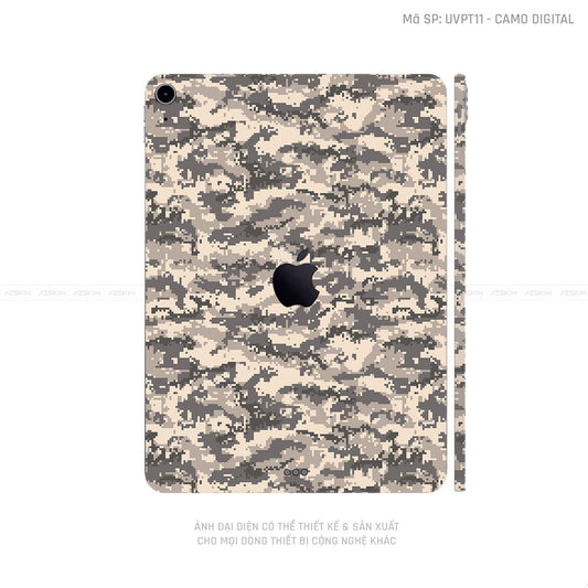 Dán Skin IPad Mini Series Vân Camo Digital Xá Mạc | UVPT11