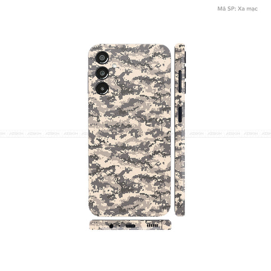 Dán Skin Galaxy A Series Vân Camo Digital Xa Mạc | UVPT11