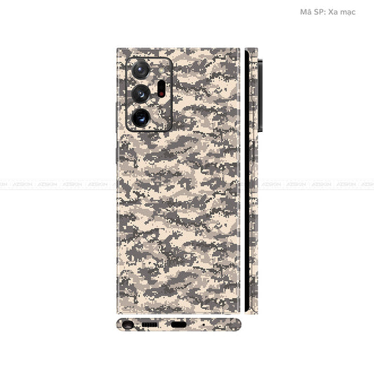 Dán Skin Galaxy Note 20 Series Vân Camo Digital Vàng | UVPT11