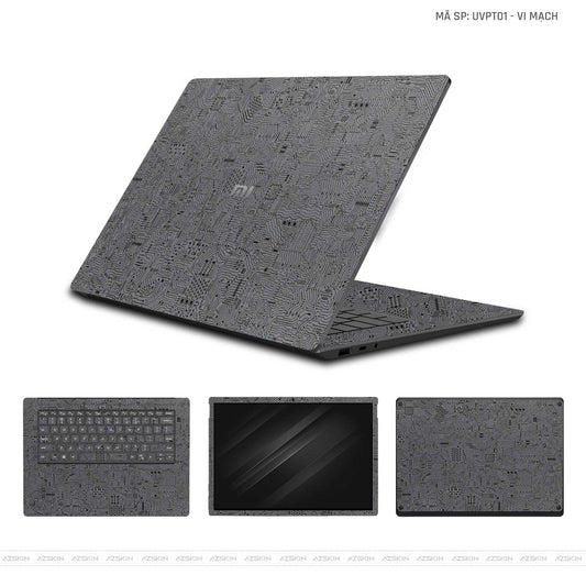 Dán Skin Laptop Xiaomi Vân Nổi Vi Mạch | UVPT01