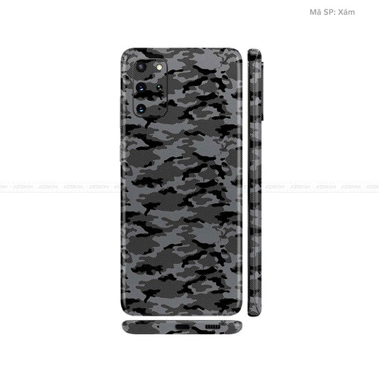 Dán Skin Galaxy S20 Series Vân Camo Urban Xám | UVPT08