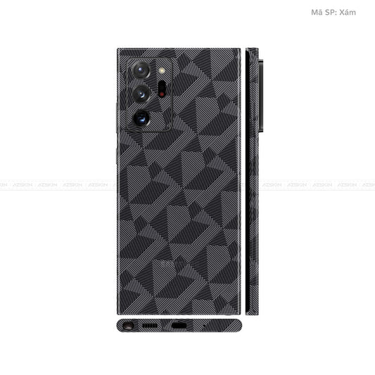 Dán Skin Galaxy Note 20 Series Vân Nordic Xám | UVPT02