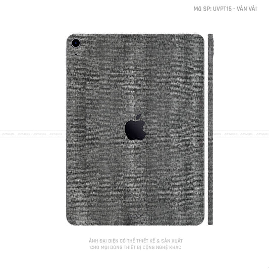 Dán Skin IPad Mini Series Vân Vải Xám | UVPT15