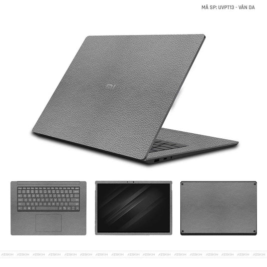 Dán Skin Laptop Xiaomi Vân Nổi Vân Da | UVPT13