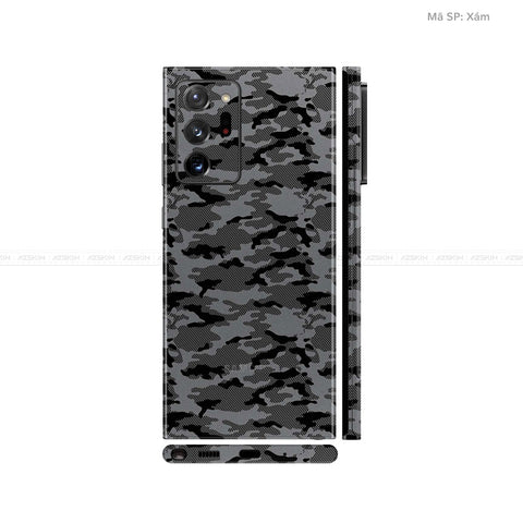 Dán Skin Galaxy Note 20 Series Vân Camo Urban Xám | UVPT08