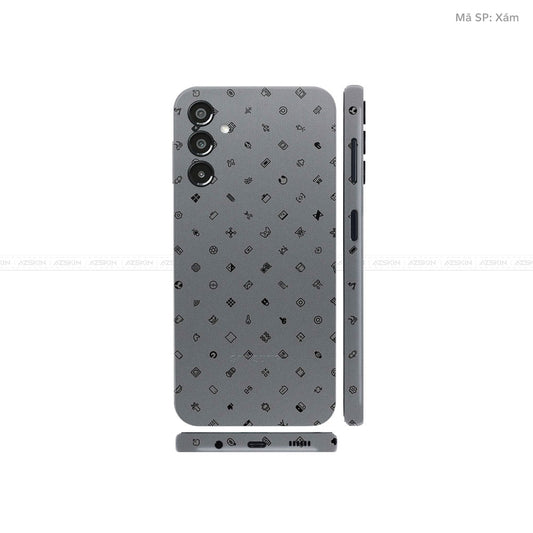 Dán Skin Galaxy A Series Vân ICON Xám | UVPT04