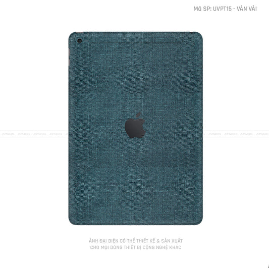 Dán Skin IPad Gen Series Vân Xanh Cổ Vịt | UVPT15