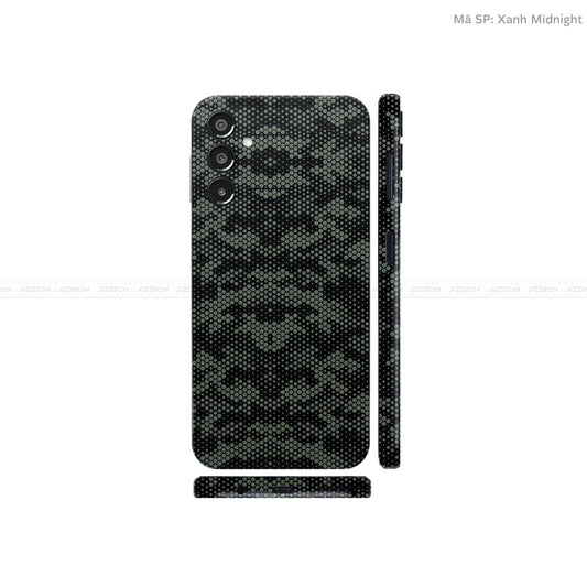 Dán Skin Galaxy A Series Vân Mamba Xanh | UVPT05